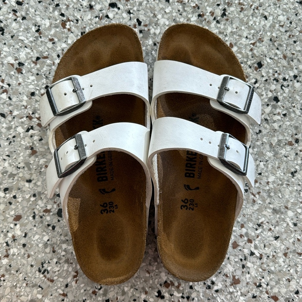 Birkenstock Sandal White Leather